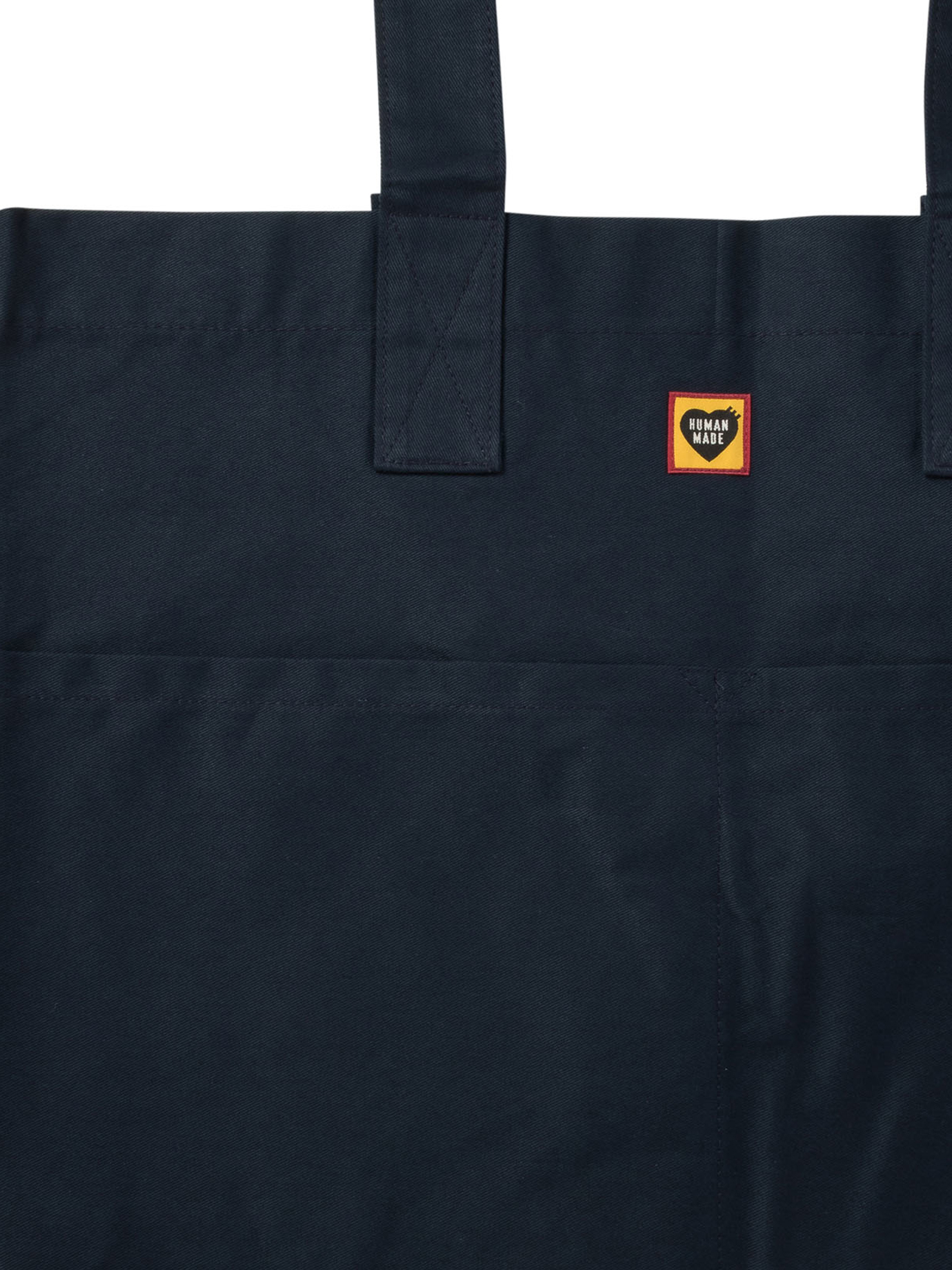 HUMAN MADE Blue Canvas tote bag